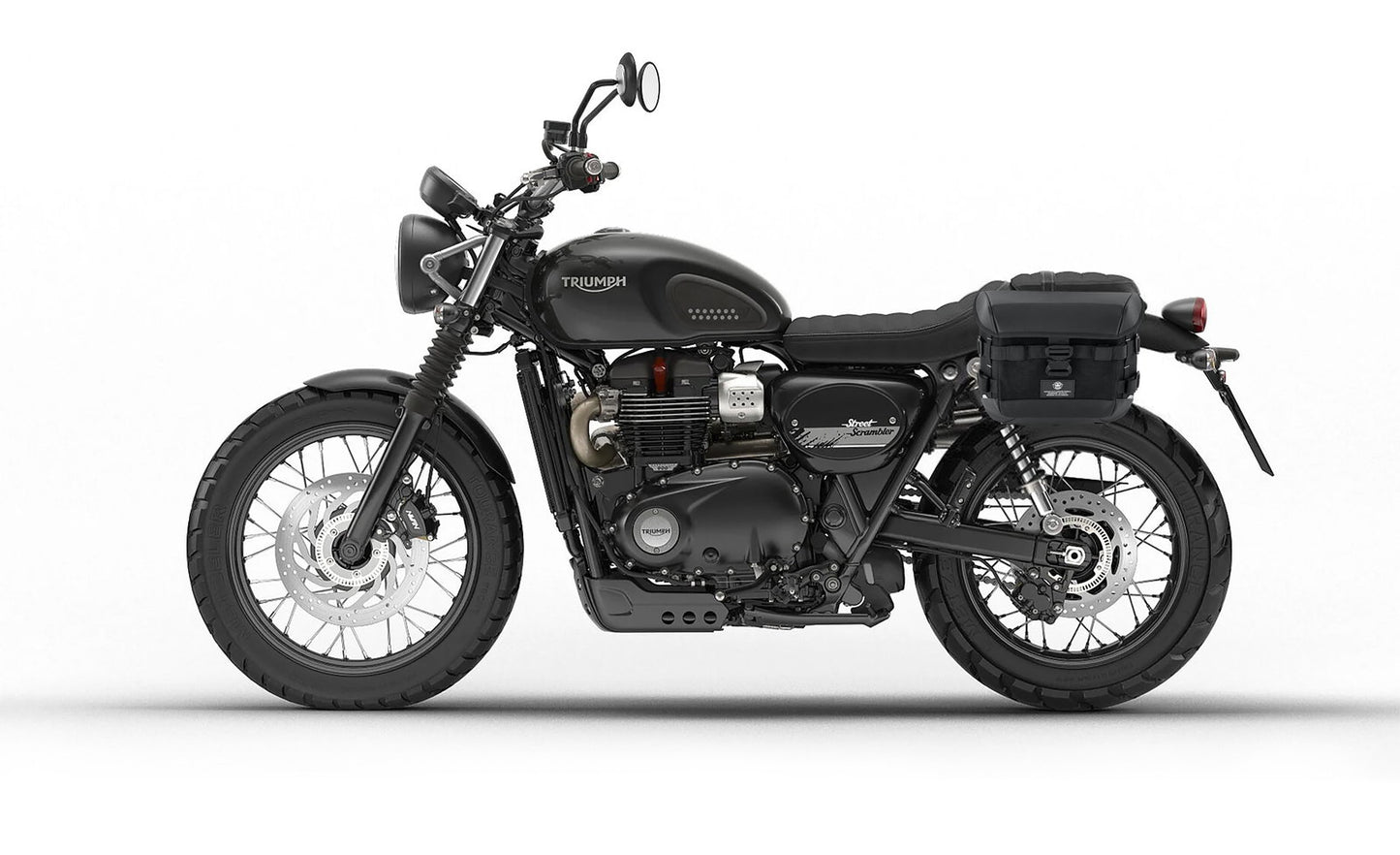10L - Incognito Quick Mount Small Triumph Street Scrambler Solo Alforja (Left Only)
