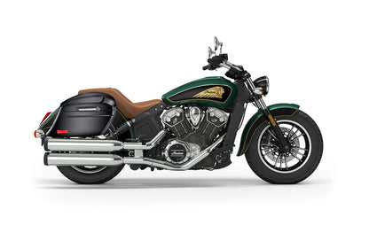 44L - Lamellar Stallion Extra Large Indian Scout Painted Motocicleta Hard Alforjas