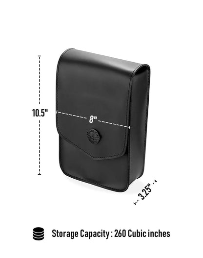 4L - Dark Age Small Indian Motocicleta Bolsa para Sissy bar