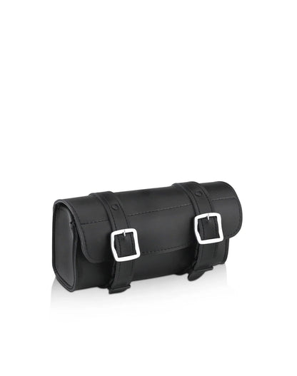 2L - Armor Plain Suzuki Leather Motocicleta Bolsa para manubrio