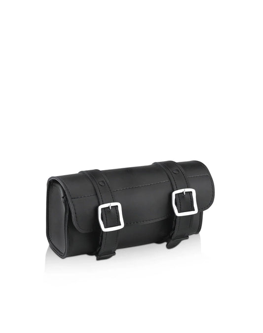 2L - Armor Plain Hyosung Leather Motocicleta Bolsa para manubrio