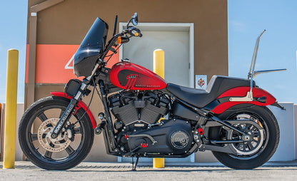 2L - Armor Plain Victory Leather Motocicleta Bolsa para manubrio