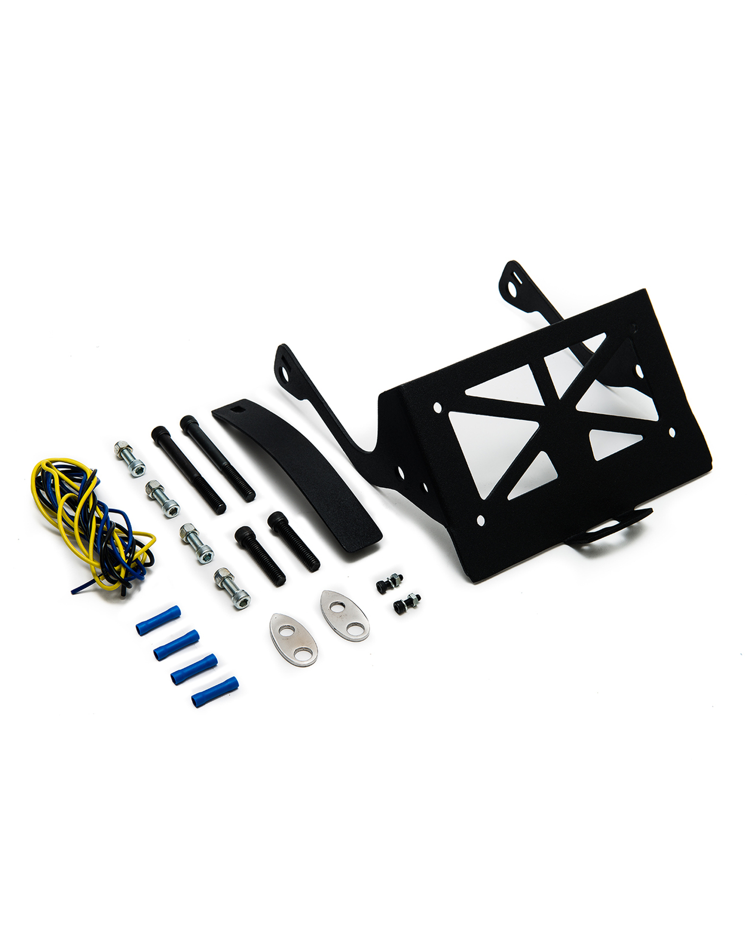 Viking License Plate and Turn Signal Relocation Kit para Harley Sportster (Side Mount Licence Plate)
