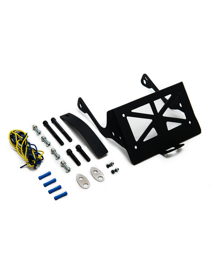 Viking License Plate and Turn Signal Relocation Kit para Harley Sportster (Side Mount Licence Plate)