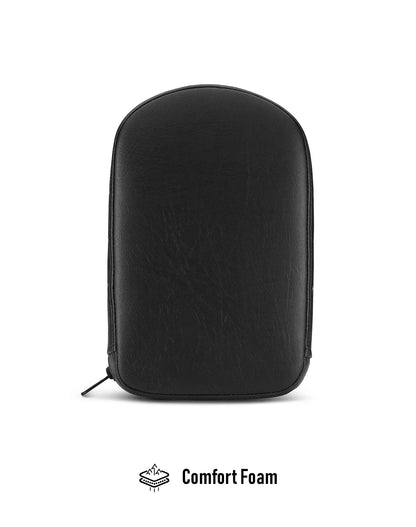 Viking Iron Born Plain Leather Tall Motocicleta Pad para Sissy bar