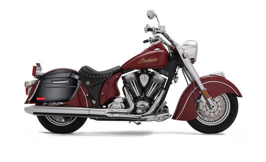 44L - Lamellar Stallion Extra Large Indian Chief Deluxe Painted Motocicleta Hard Alforjas