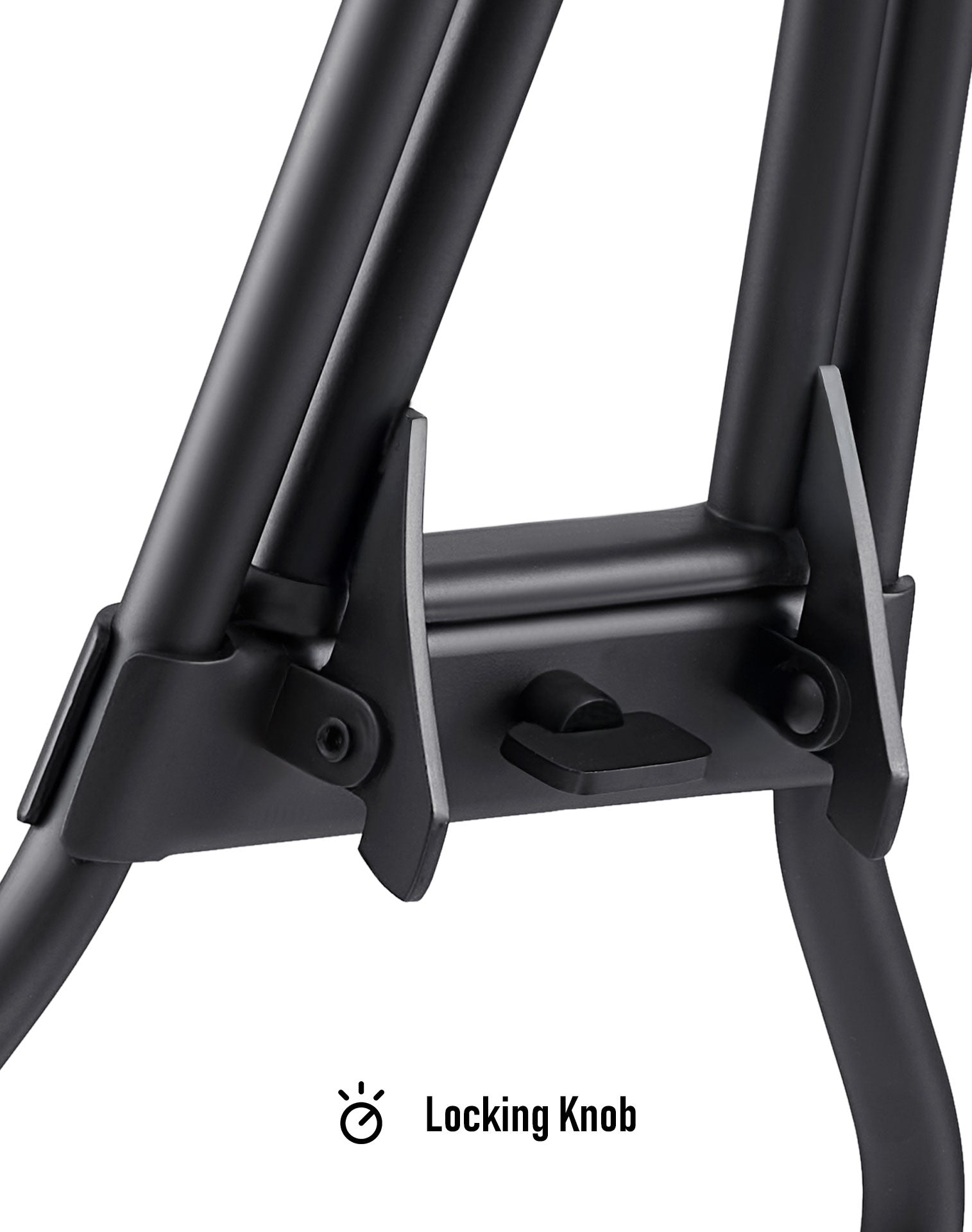 Iron Born Blade 25" Sissy bar with Foldable Luggage Rack para Harley Sportster Forty Eight Matte Black