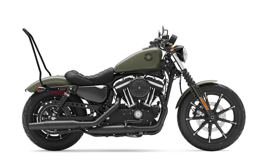 Iron Born Blade 25" Sissy bar para Harley Sportster 883 Iron XL883N Matte Black