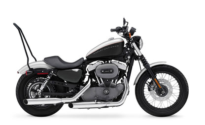 Iron Born Blade 25" Sissy bar para Harley Sportster 1200 Nightster XL1200N Matte Black