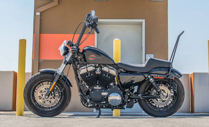 Iron Born Blade 25" Sissy bar para Harley Sportster Forty Eight Matte Black
