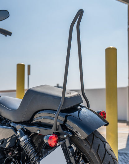 Iron Born Blade 25" Sissy bar para Harley Sportster Forty Eight Matte Black