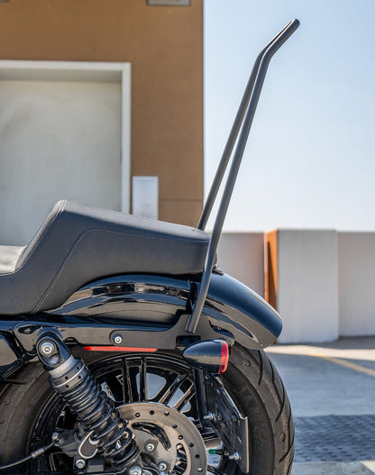 Iron Born Blade 25" Sissy bar para Harley Sportster Forty Eight Matte Black