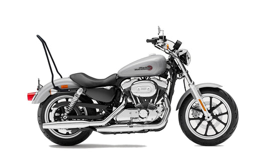 Iron Born Blade 25" Sissy bar para Harley Sportster SuperLow Matte Black