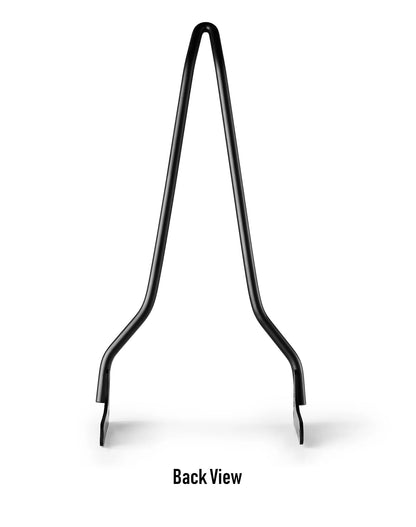Iron Born Blade 25" Sissy bar para Harley Softail Low Rider Matte Black