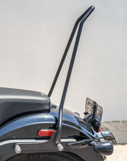 Iron Born Blade 25" Sissy bar para Harley Softail Low Rider S FXLRS Matte Black