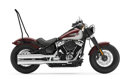 Iron Born Blade 25" Sissy bar para Harley Softail Slim FLSL Matte Black