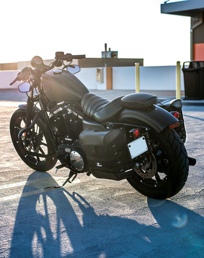 15L - Incognito Quick Mount Medium Solo Motocicleta Alforja (Left Only) para Harley Sportster 883 Iron XL883N
