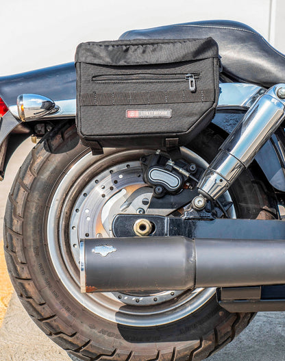 10L - Patriot Small Throw Over Alforjas para Harley Dyna Fat Bob FXDF/SE