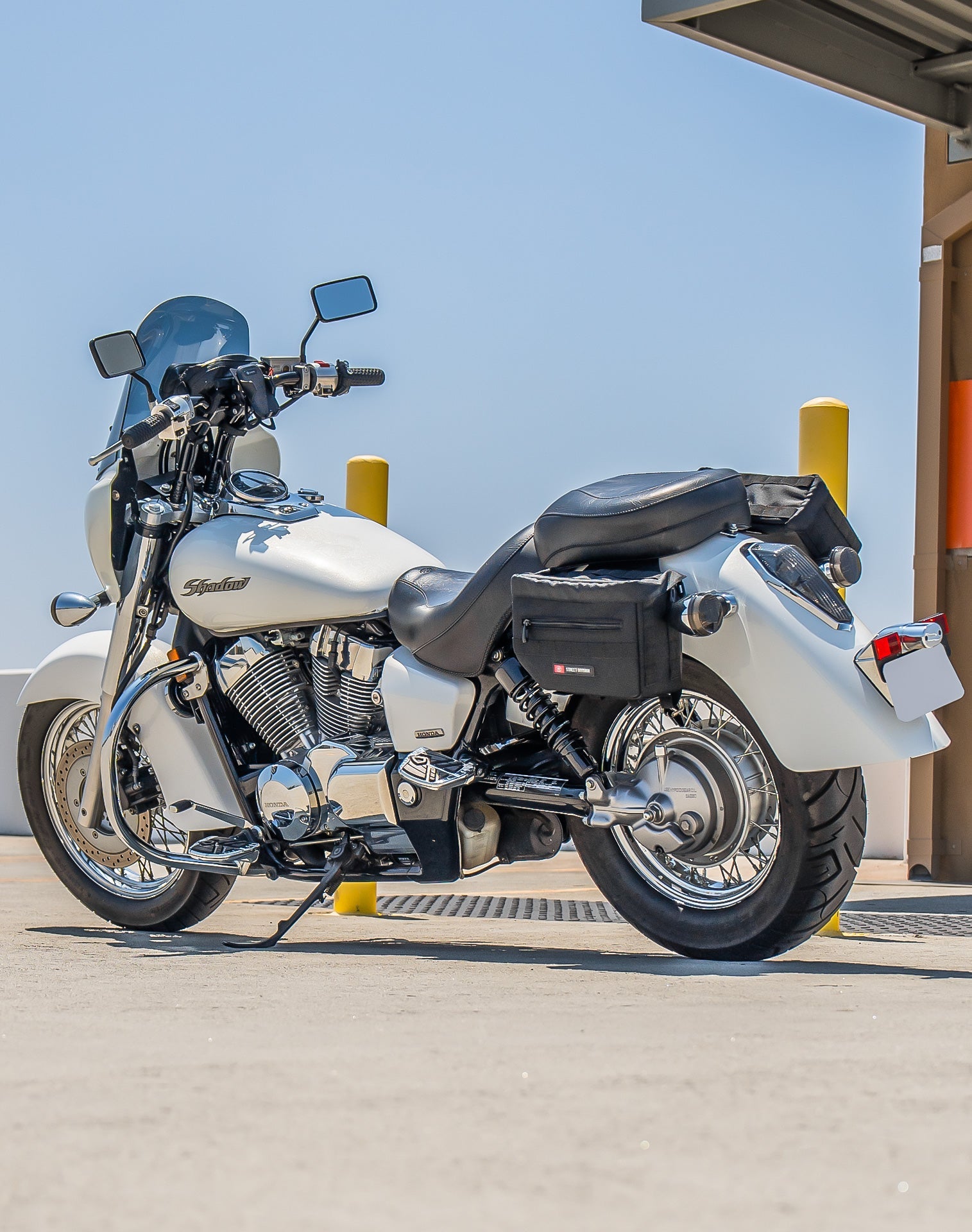 10L - Patriot Small Honda Shadow 750 Aero Throw Over Alforjas