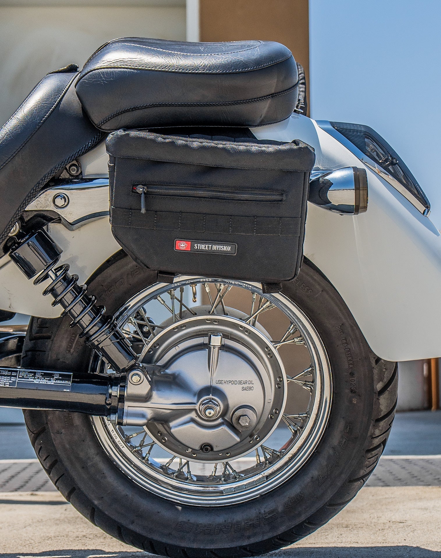 10L - Patriot Small Honda Shadow 750 Aero Throw Over Alforjas