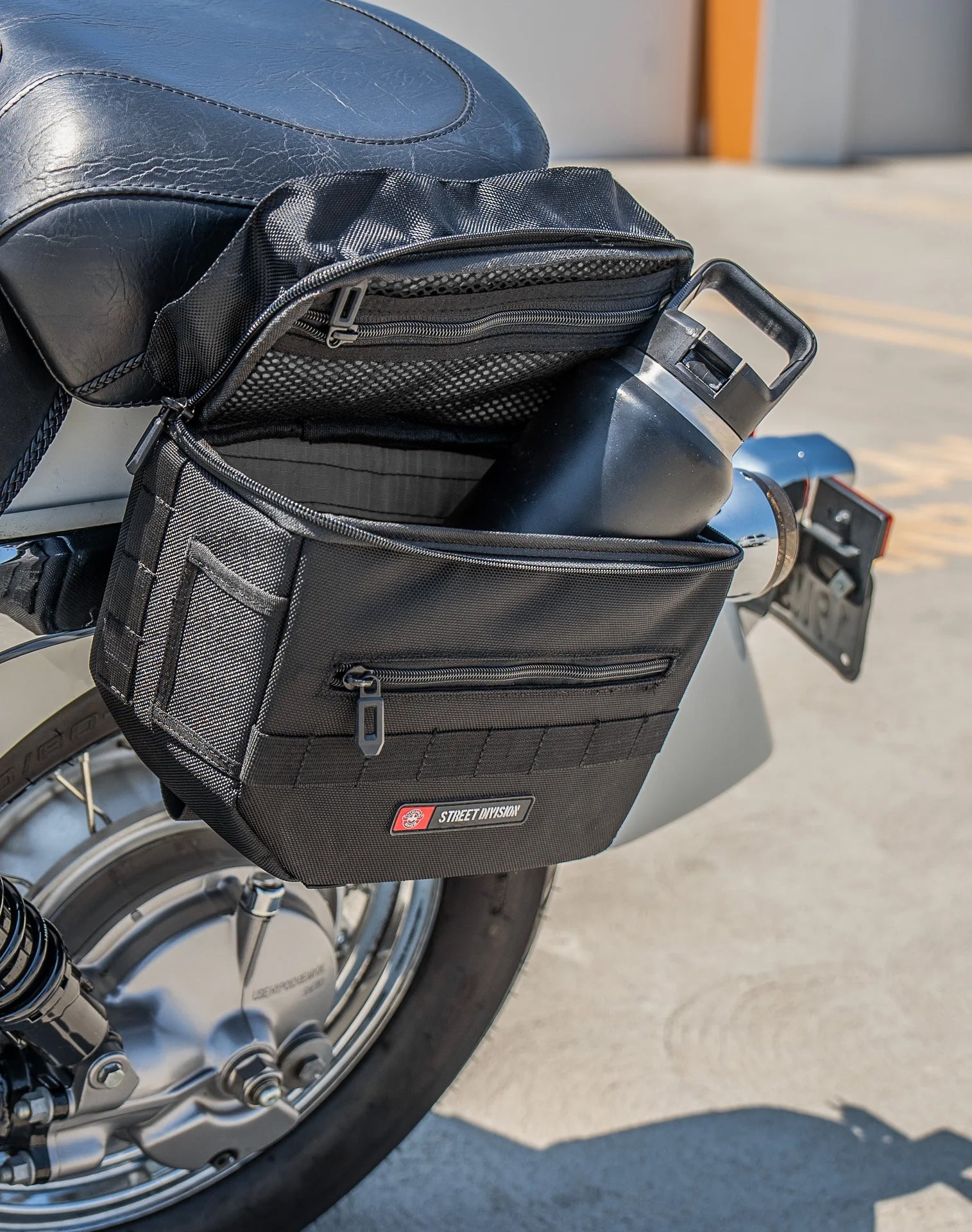 10L - Patriot Small Honda Shadow 750 Aero Throw Over Alforjas