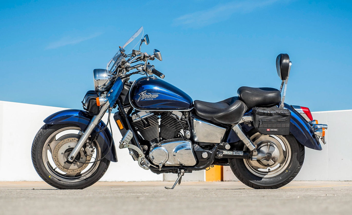 10L - Patriot Small Honda Shadow 1100 Sabre Throw Over Alforjas