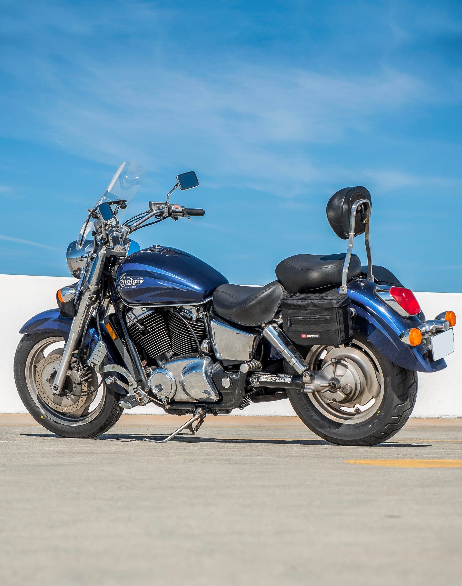 10L - Patriot Small Honda Shadow 1100 Sabre Throw Over Alforjas