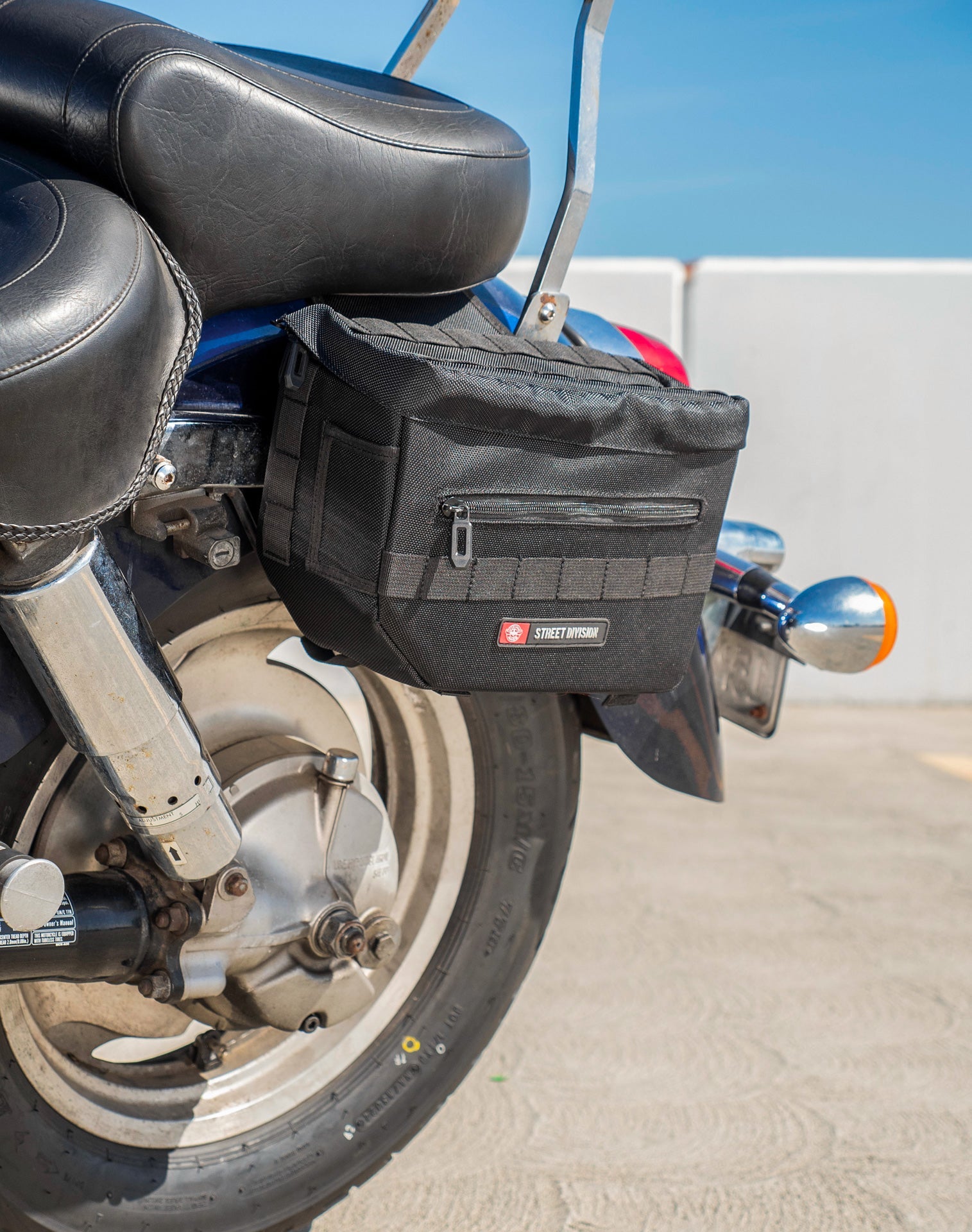 10L - Patriot Small Honda Shadow 1100 Sabre Throw Over Alforjas