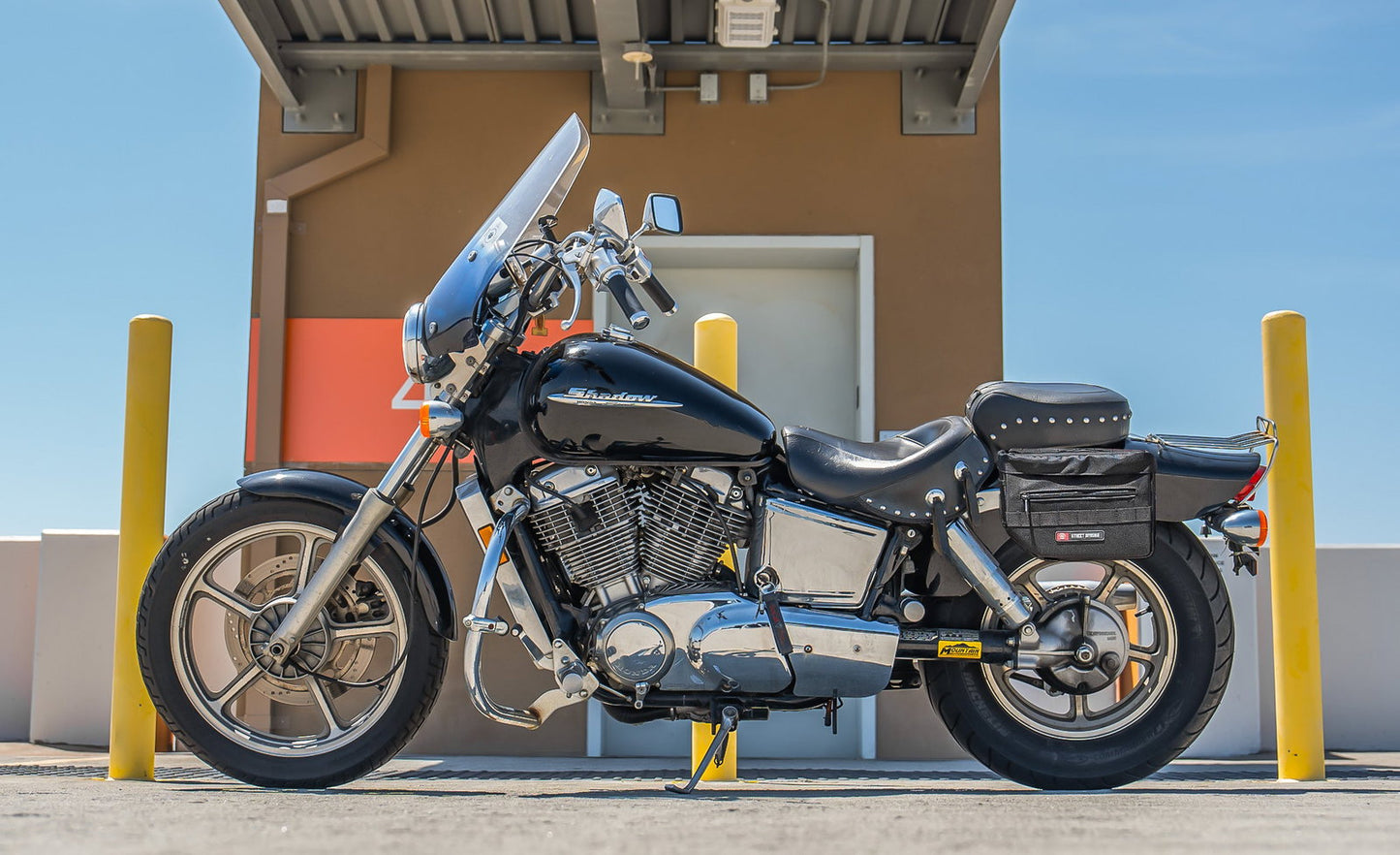 10L - Patriot Small Honda Shadow 1100 Spirit Throw Over Alforjas