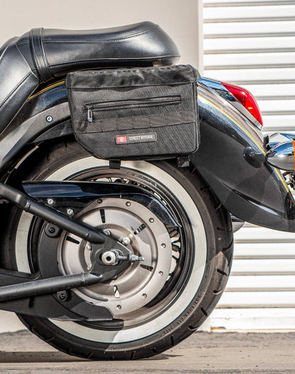 10L - Patriot Small Kawasaki Vulcan 900 Classic VN900 Throw Over Alforjas