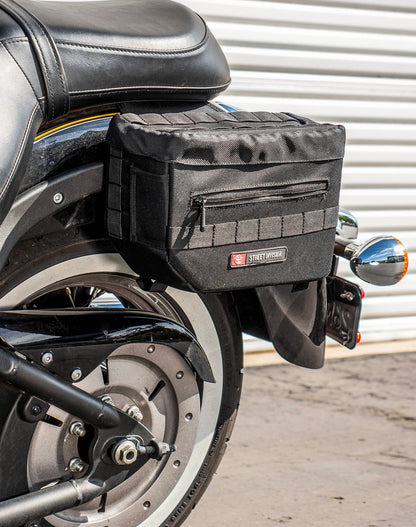 10L - Patriot Small Kawasaki Vulcan 900 Classic VN900 Throw Over Alforjas