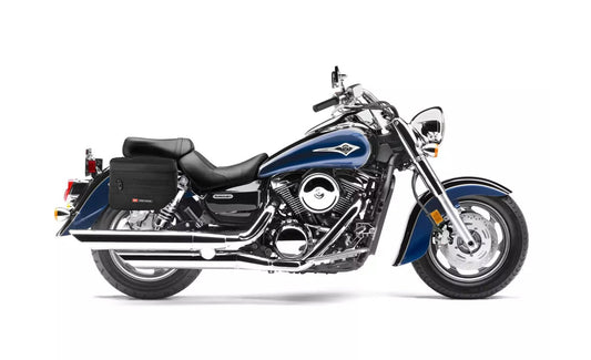 10L - Patriot Small Kawasaki Vulcan 1600 Classic VN1600 Throw Over Alforjas