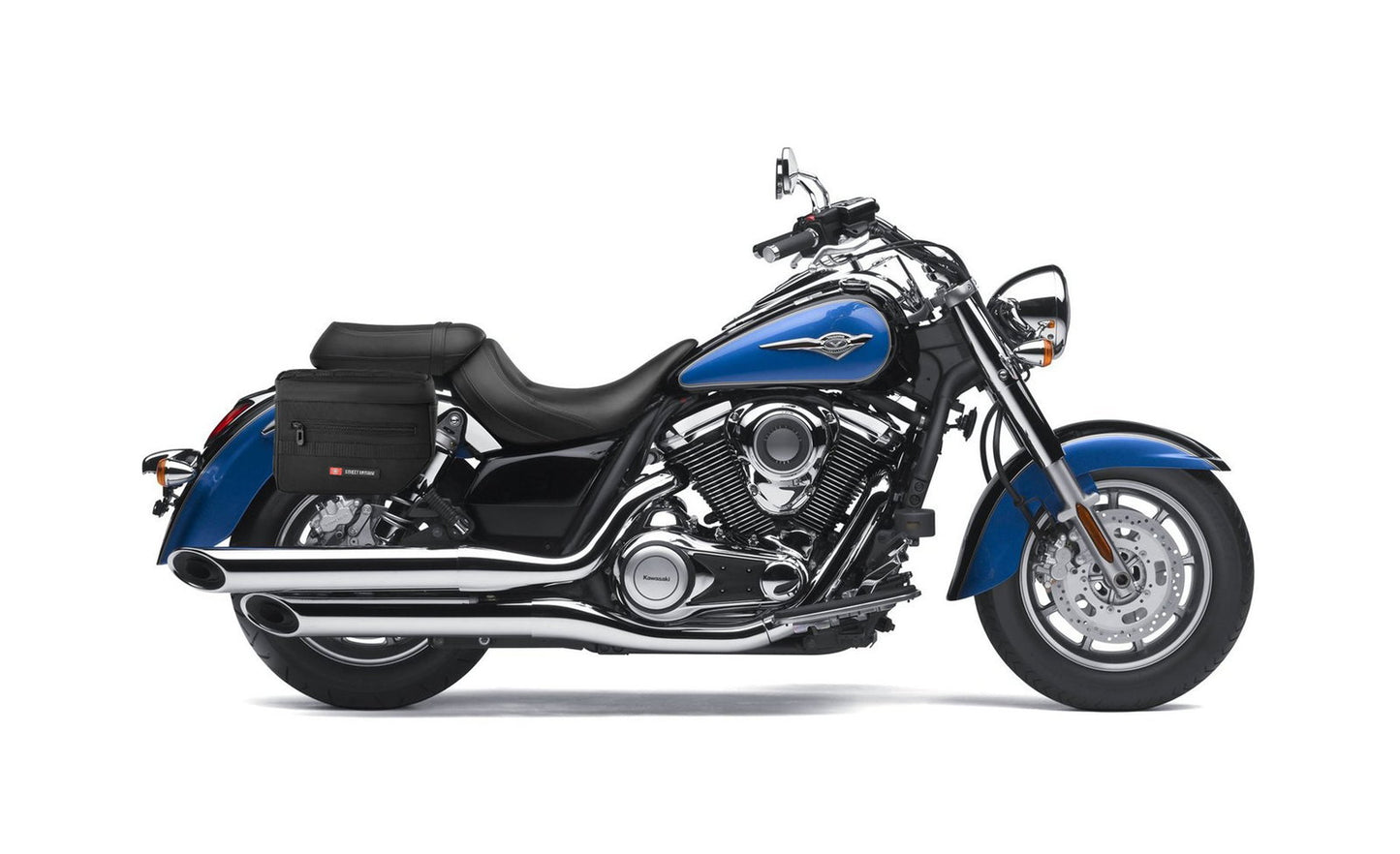 10L - Patriot Small Kawasaki Vulcan 1700 Classic VN1700 Throw Over Alforjas