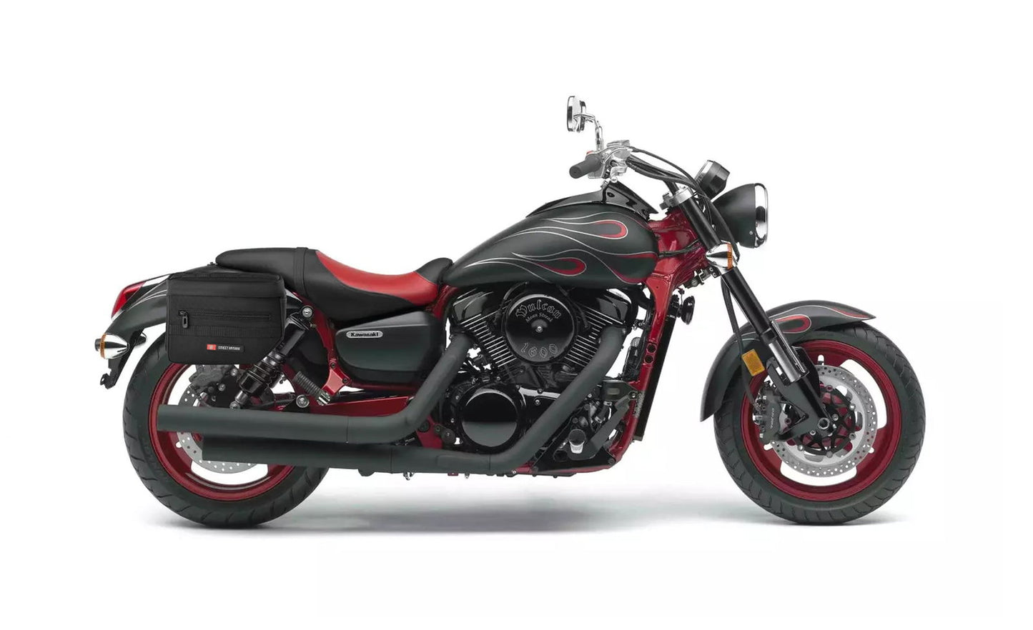 10L - Patriot Small Kawasaki Mean Streak 1600 Throw Over Alforjas