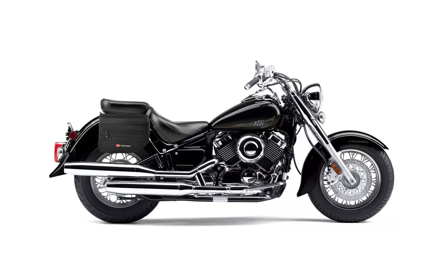 10L - Patriot Small Yamaha V Star 650 Classic XVS65A Motaorcycle Throw Over Alforjas
