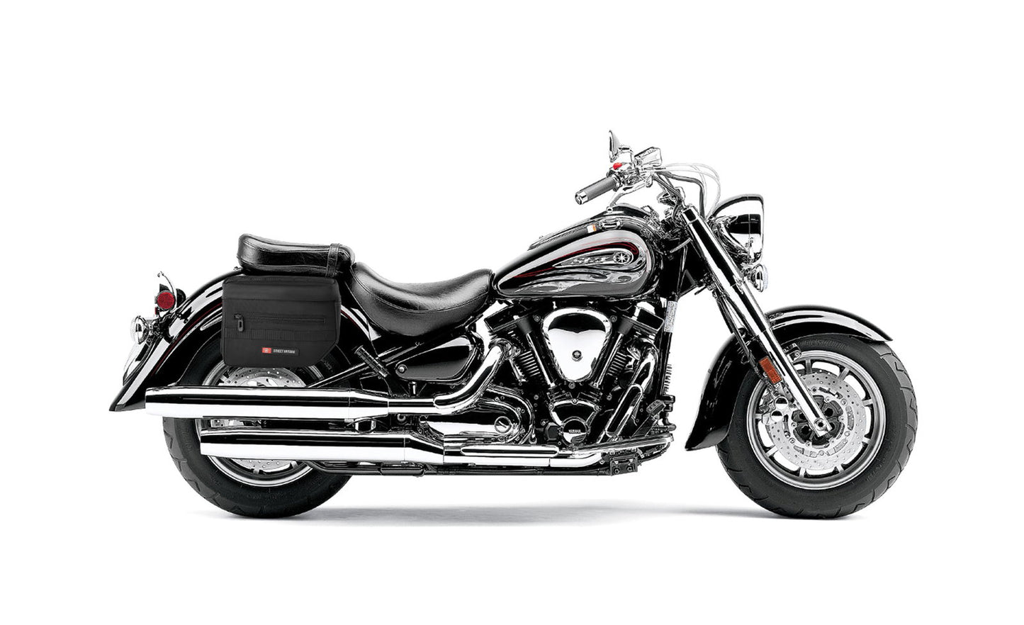 10L - Patriot Small Yamaha Road Star S Midnight Throw Over Alforjas