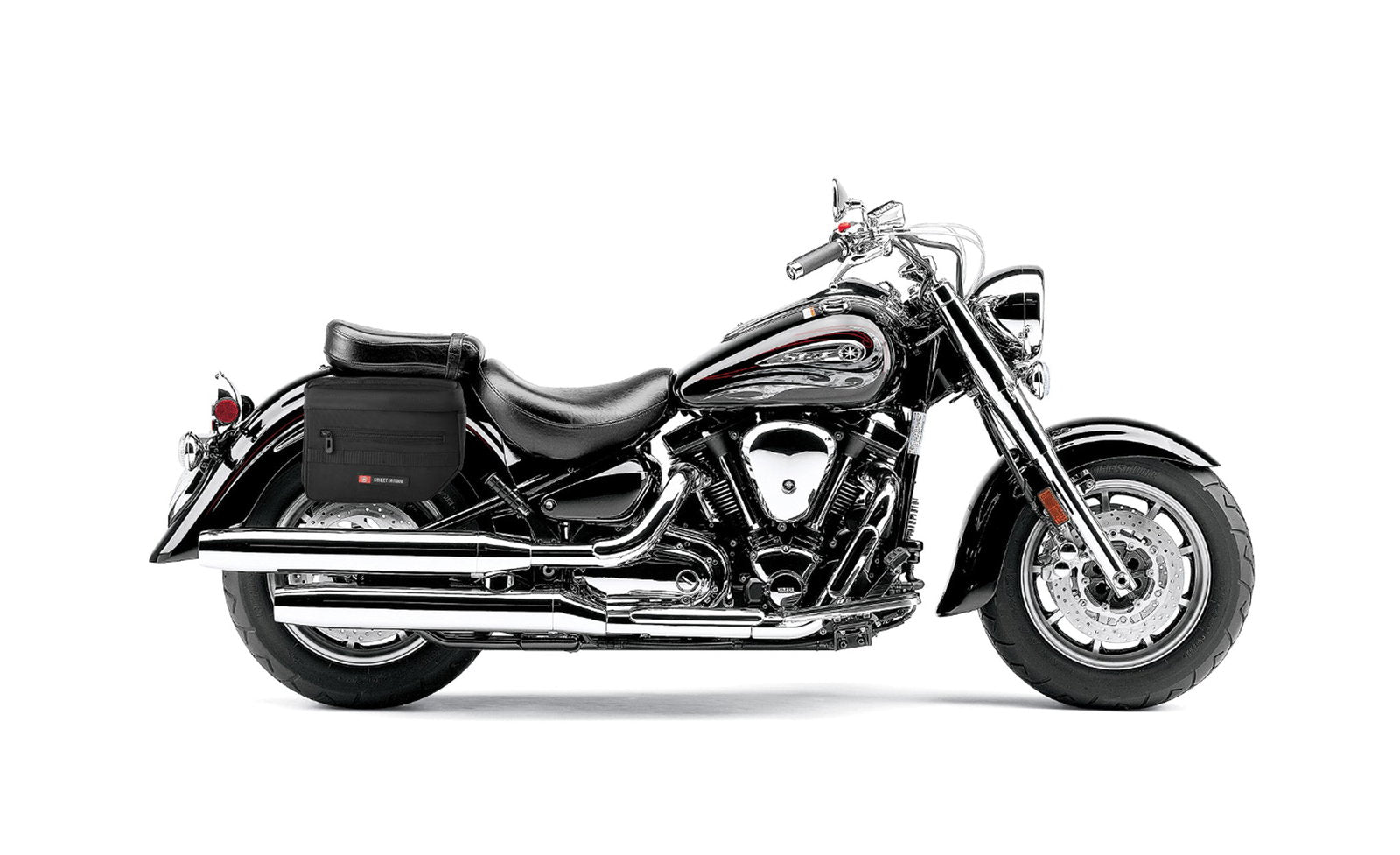 10L - Patriot Small Yamaha Road Star S Midnight Throw Over Alforjas
