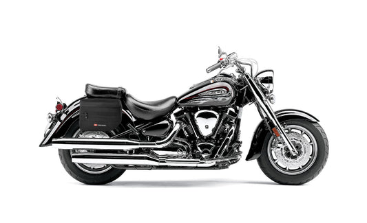10L - Patriot Small Yamaha Road Star S Midnight Throw Over Alforjas