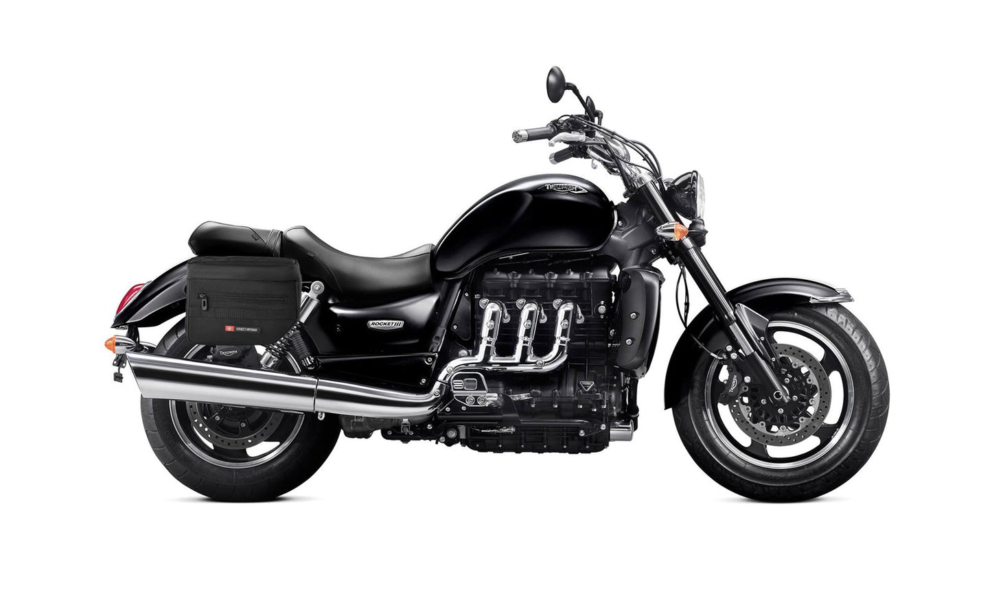 10L - Patriot Small Triumph Rocket III Classic Throw Over Alforjas