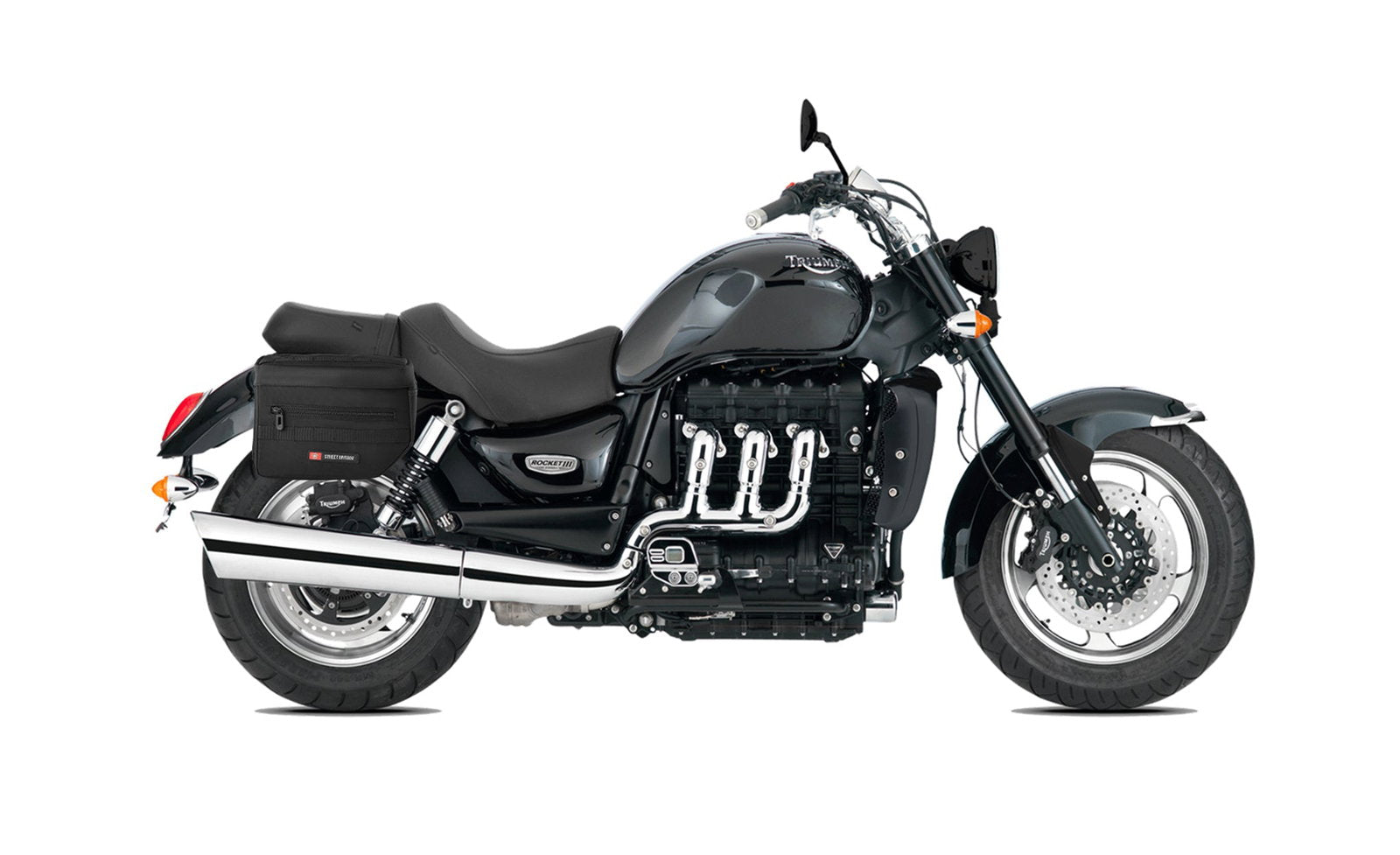 10L - Patriot Small Triumph Rocket III Roadster Throw Over Alforjas