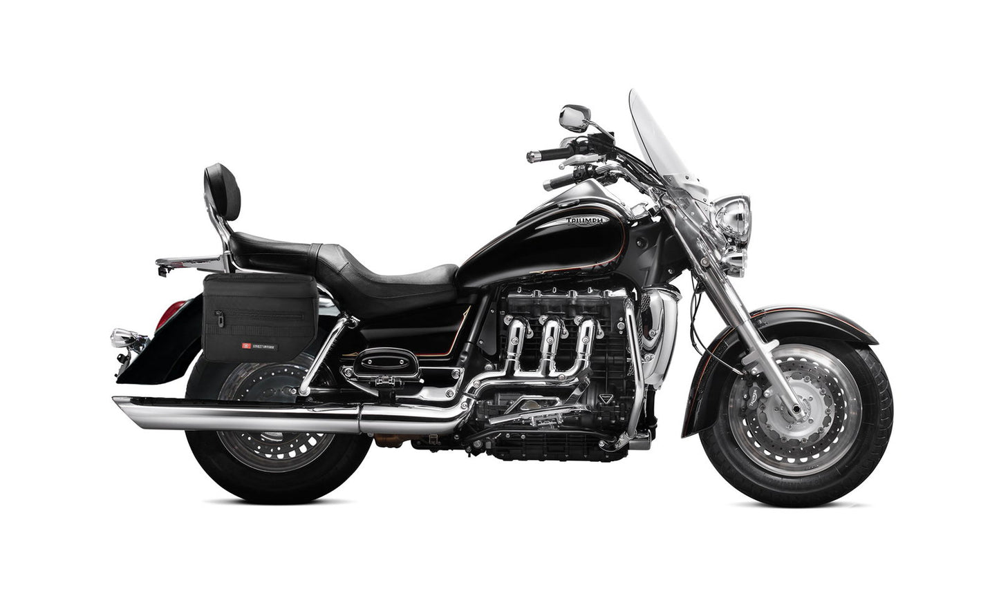 10L- Patriot Small Triumph Rocket III Touring Throw Over Alforjas