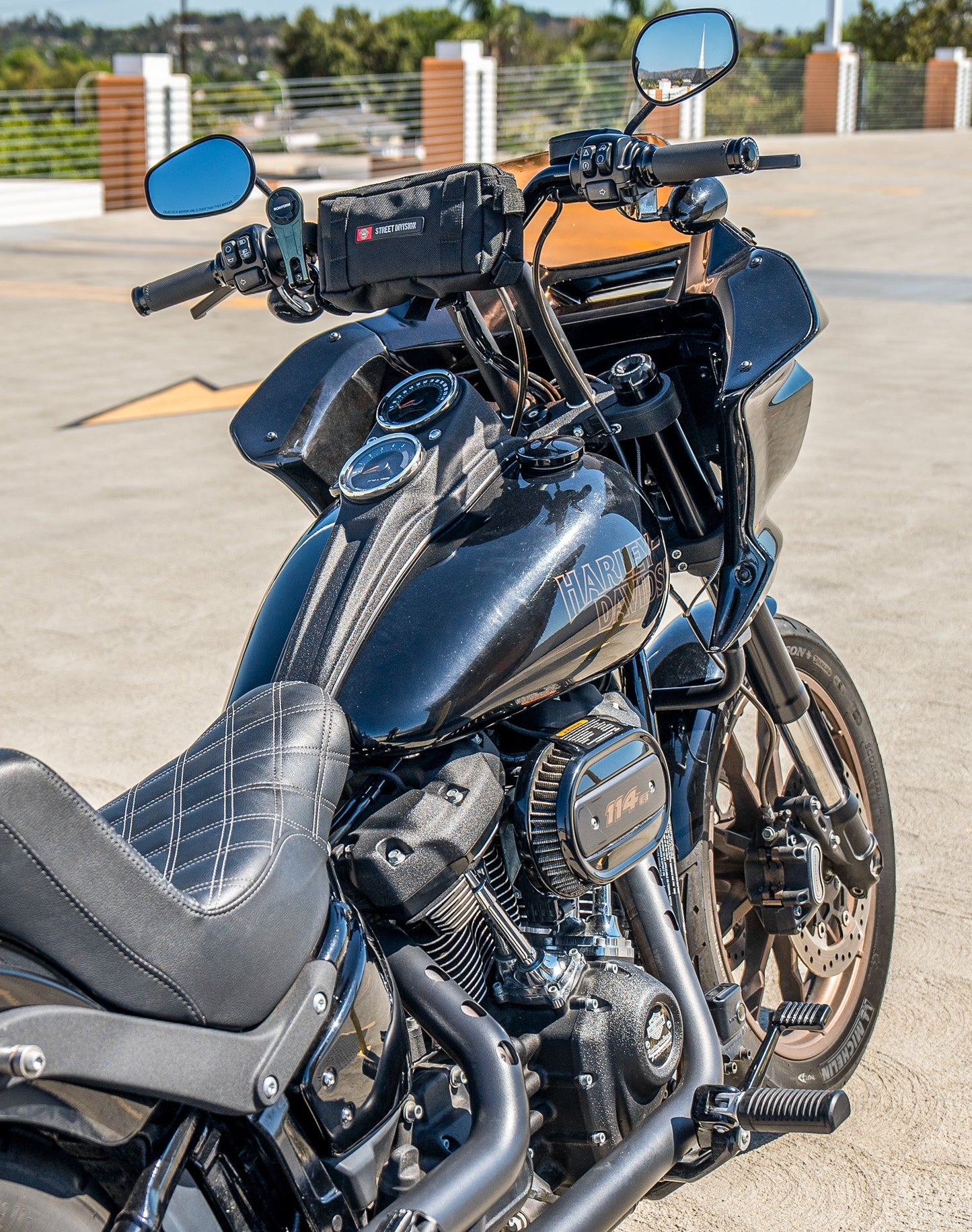 2L - Patriot Hyosung Motocicleta Bolsa para manubrio
