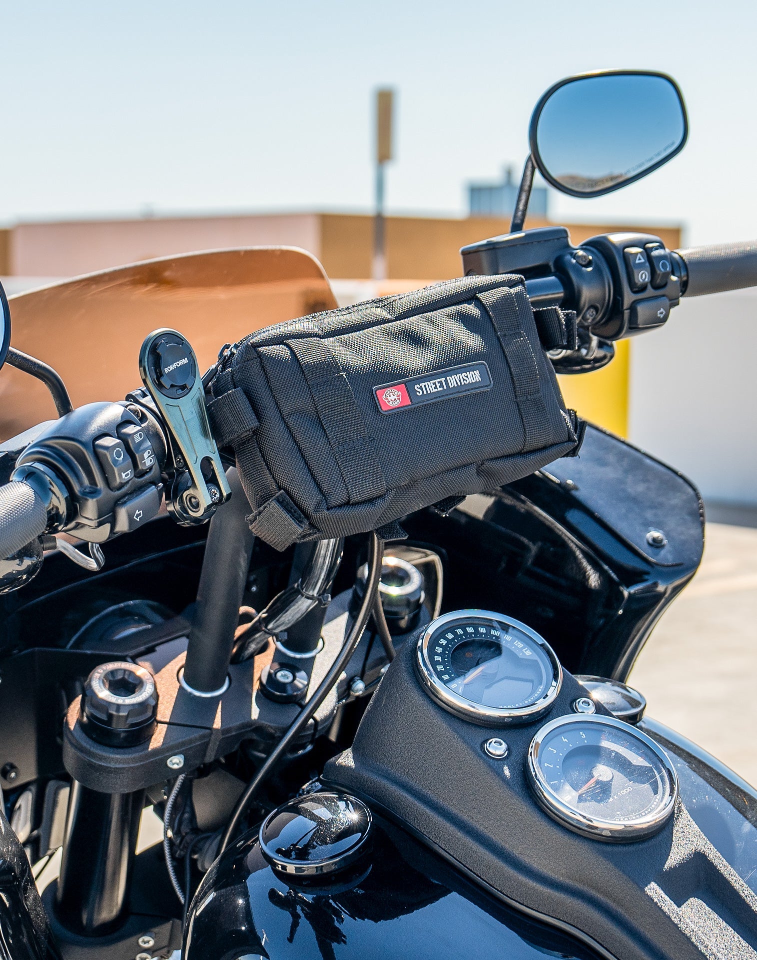2L - Patriot Hyosung Motocicleta Bolsa para manubrio