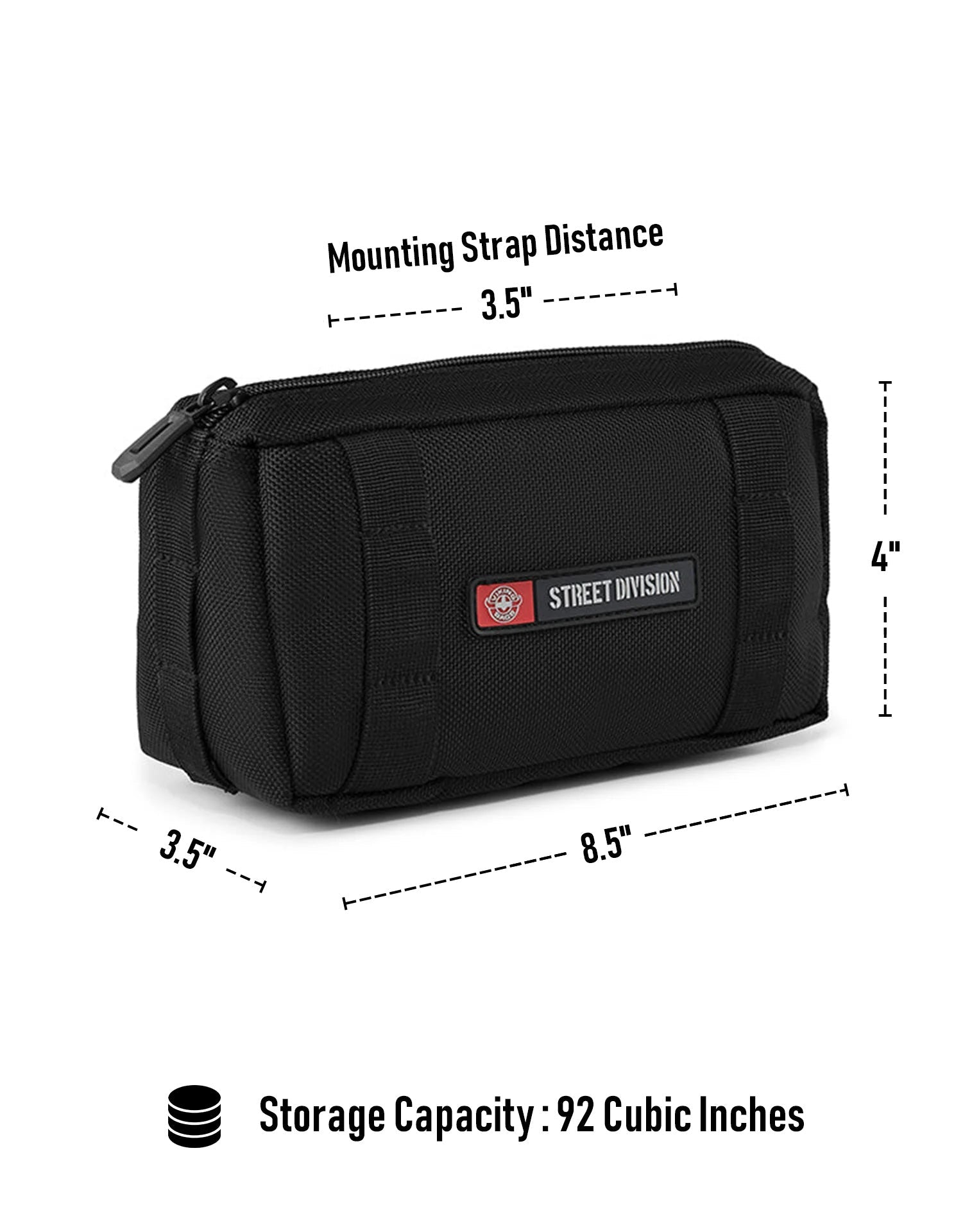 2L - Patriot Hyosung Motocicleta Bolsa para manubrio