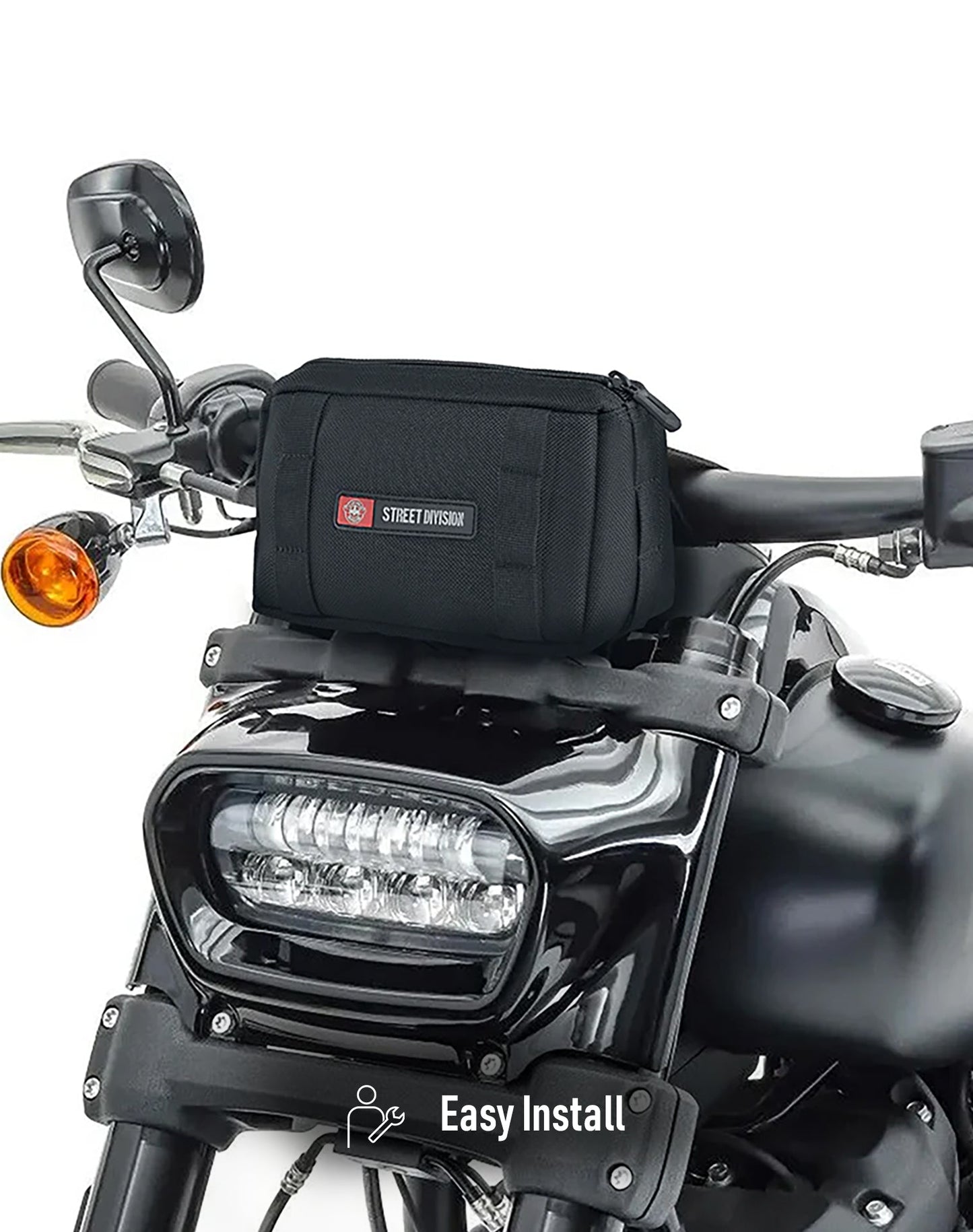 2L - Patriot Hyosung Motocicleta Bolsa para manubrio