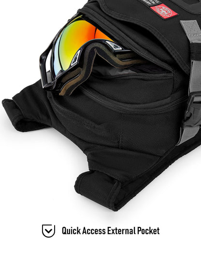 12L - Mochila Explorer Harley Davidson Adventure Touring with Chest Harness