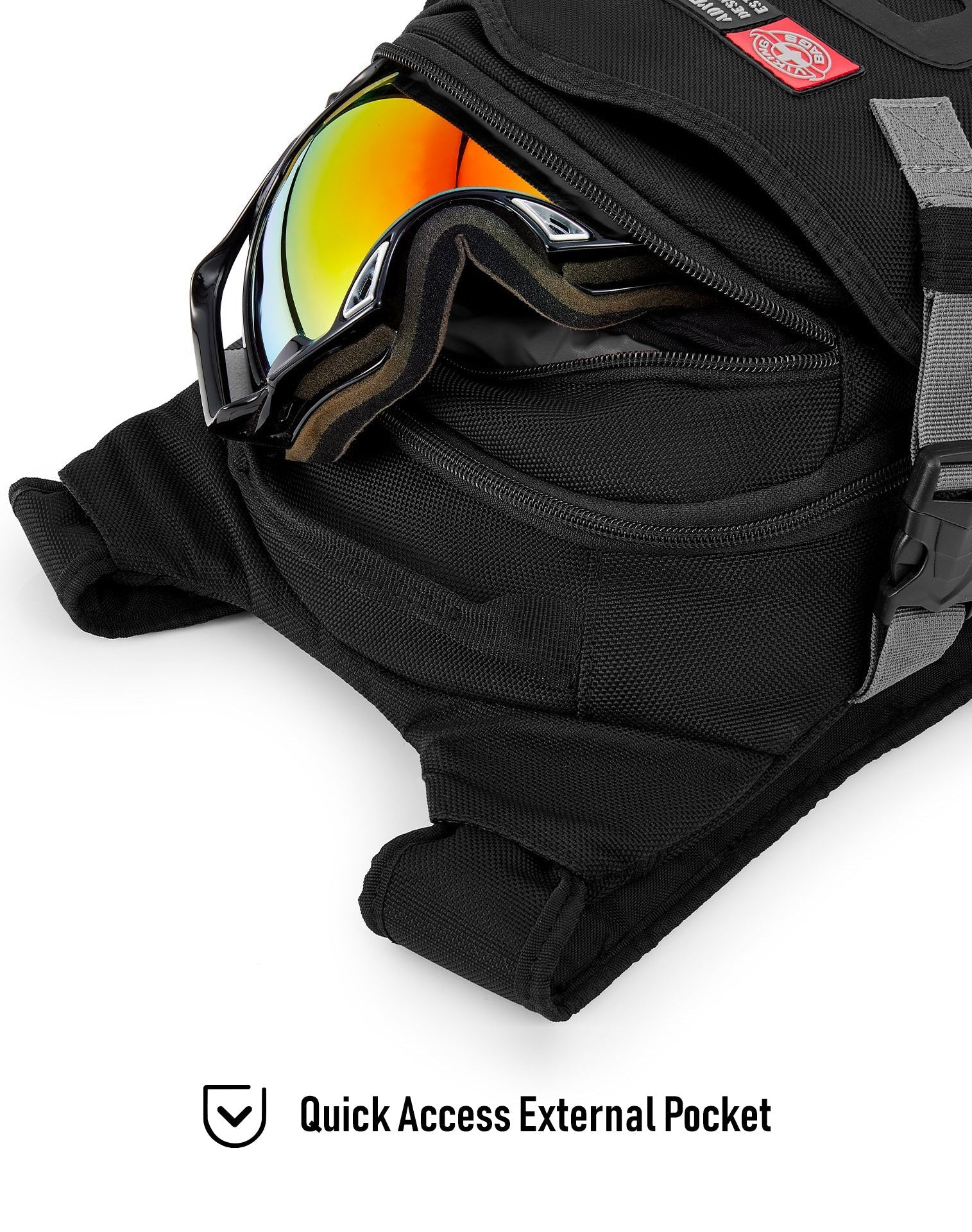 12L - Mochila Explorer Yamaha Adventure Touring with Chest Harness