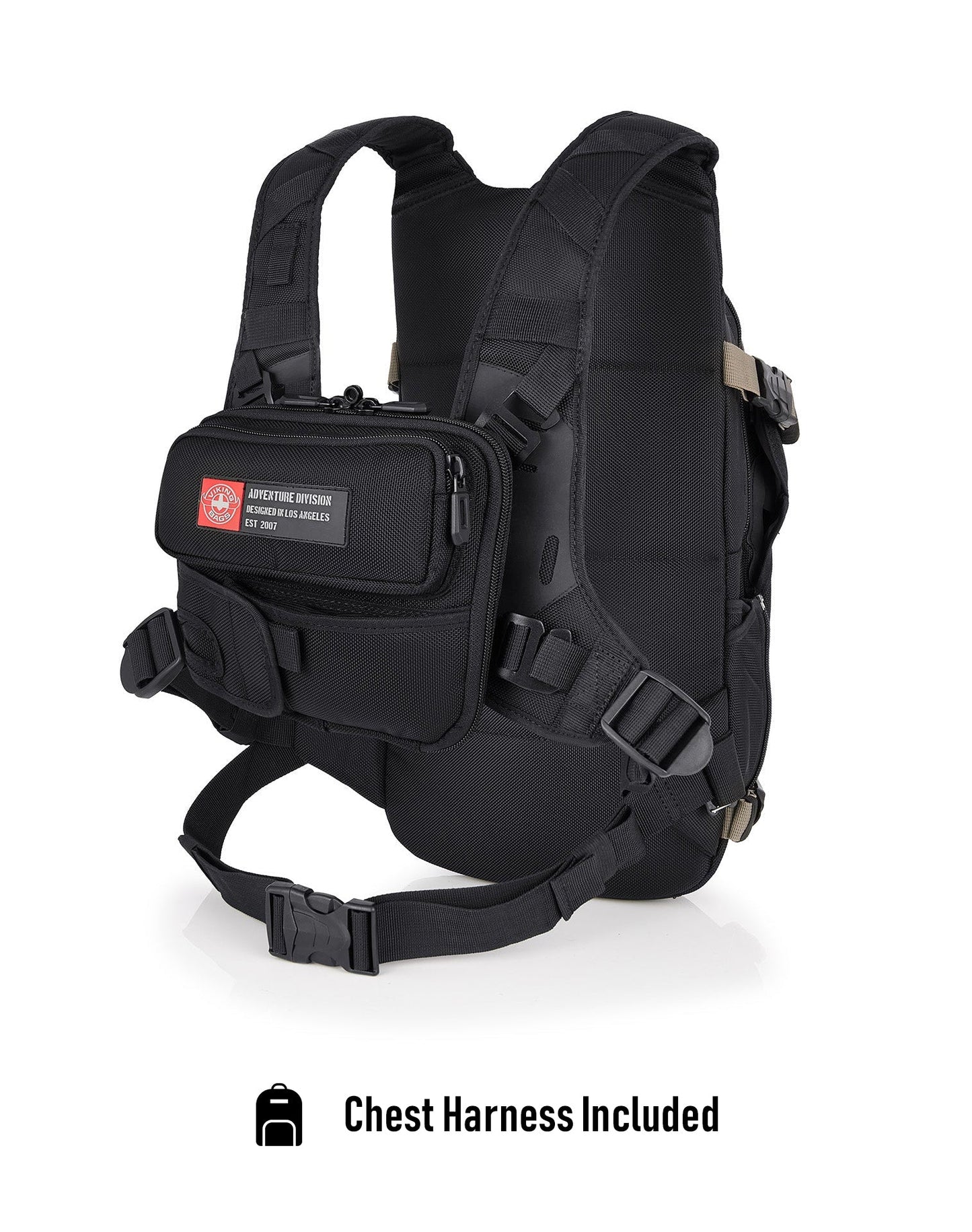 12L - Mochila Explorer Suzuki Adventure Touring with Chest Harness
