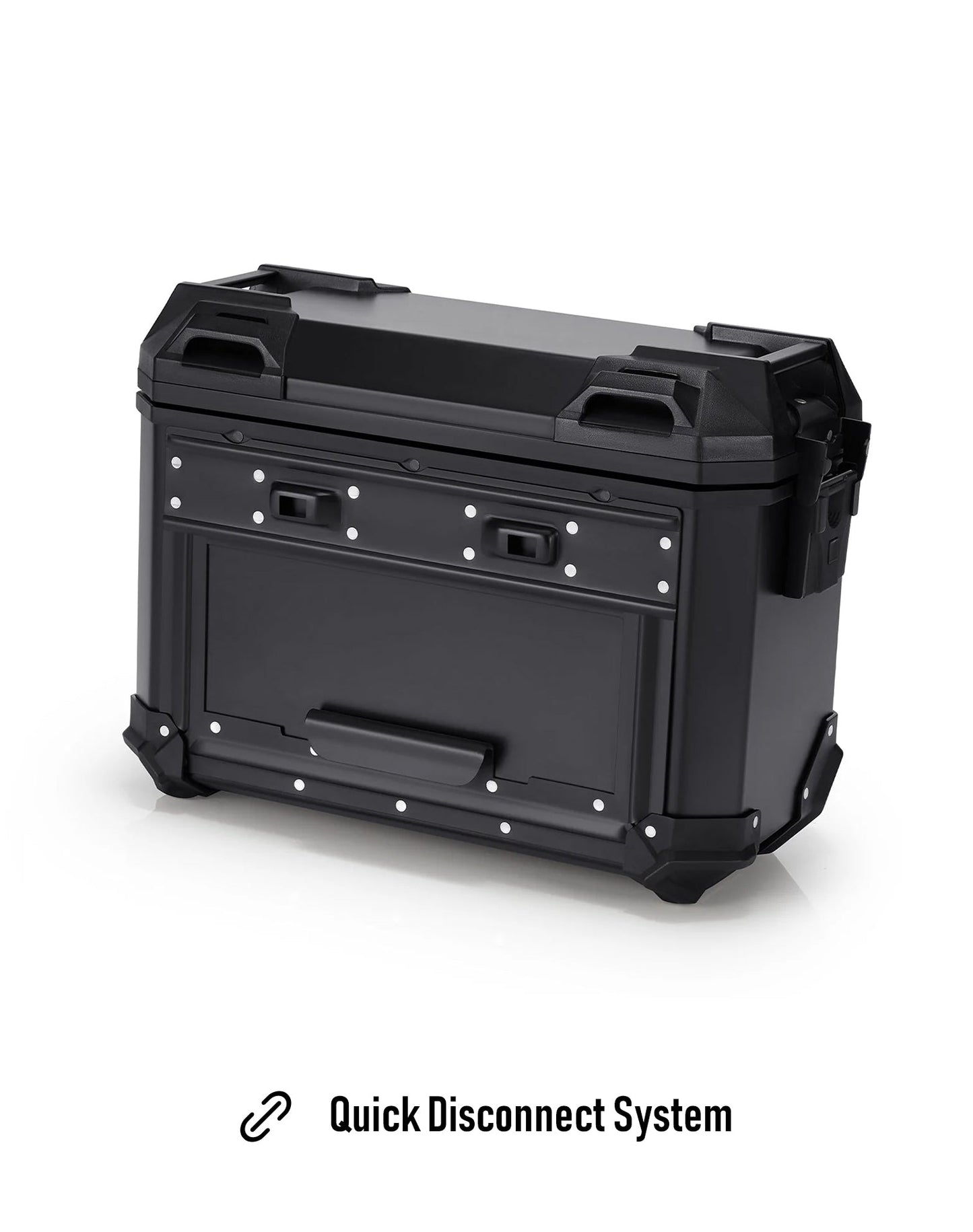 45L - Apex XL Triumph Tiger 900 Aluminum Side Cases Black