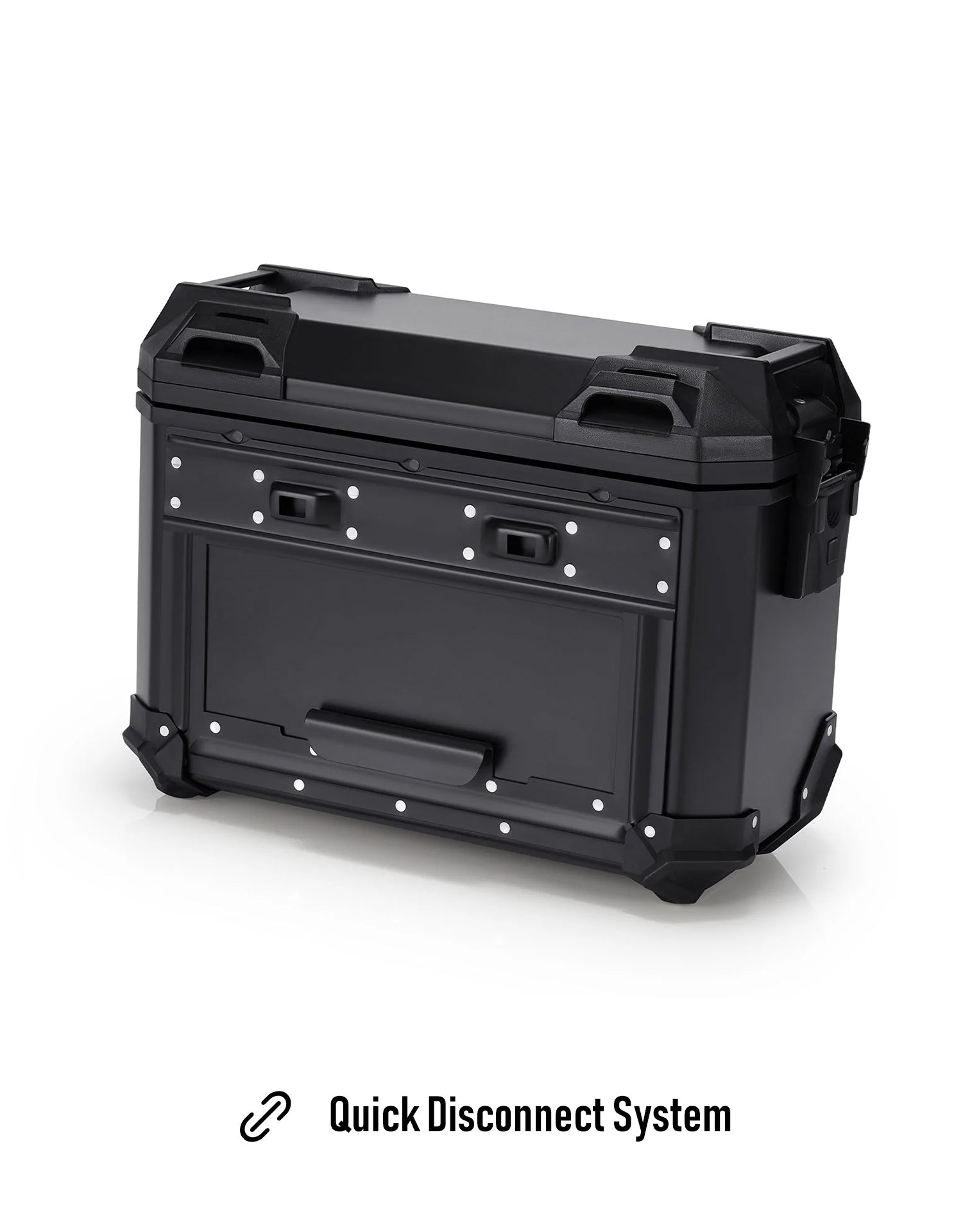 45L - Apex XL Triumph Tiger 900 Aluminum Side Cases Black